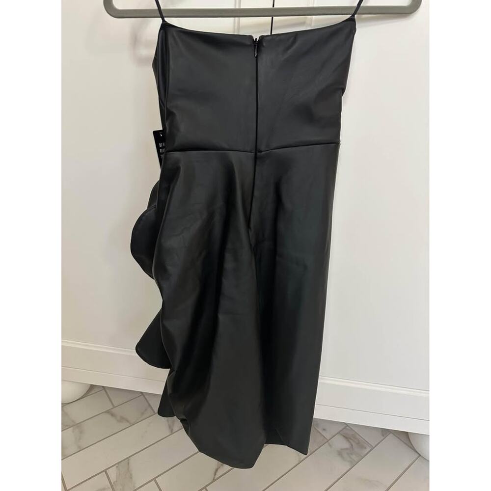 New! Express Leather Dress - Picture 4 of 5